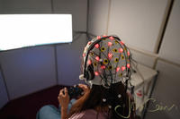 participant with eeg humanities linguistics by john cairns 22 5 25 47